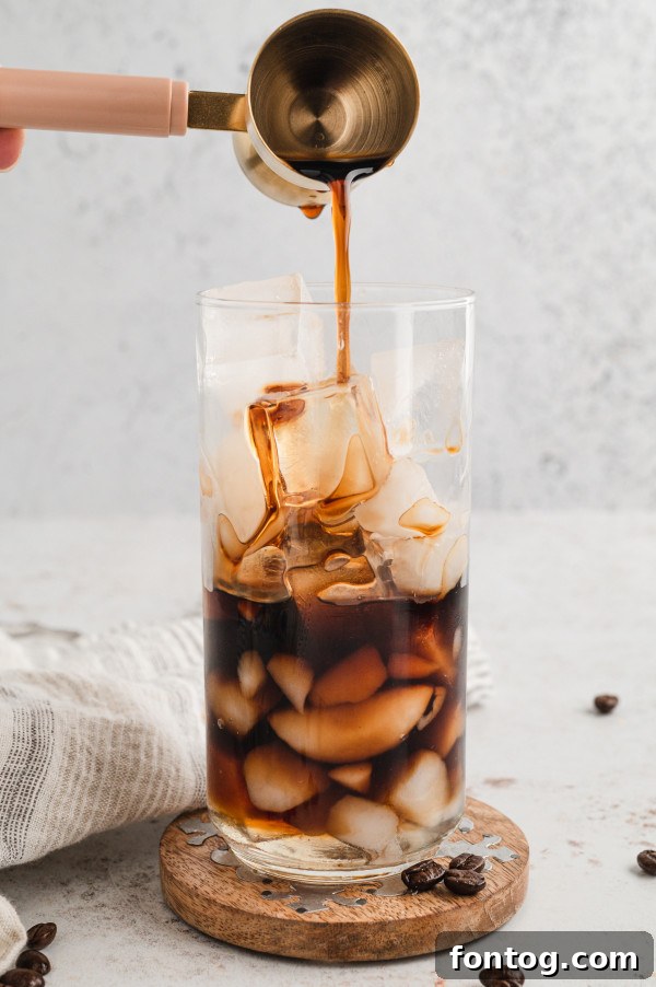 iced latte coffee