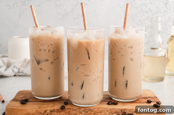 iced latte tips