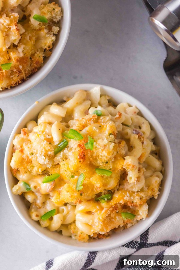 Ninja Foodi Jalapeño Macaroni and Cheese - Top Shot