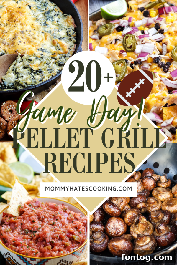 Game day smoker recipes collection pin