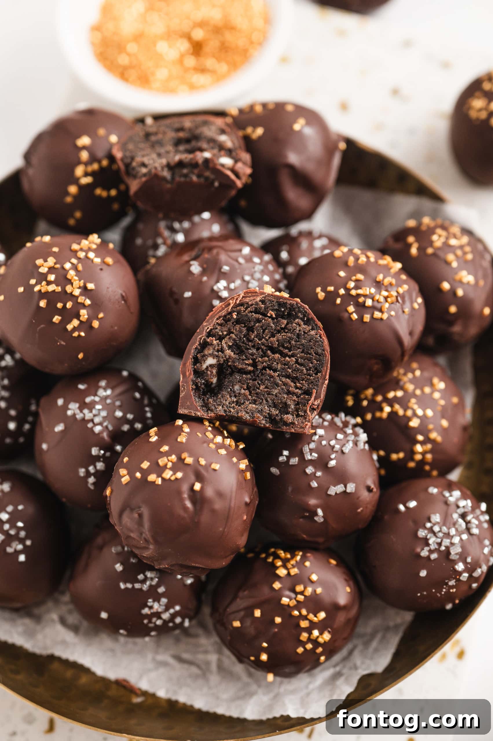 Gluten-Free Truffles: Chocolate Peanut Butter Goodness