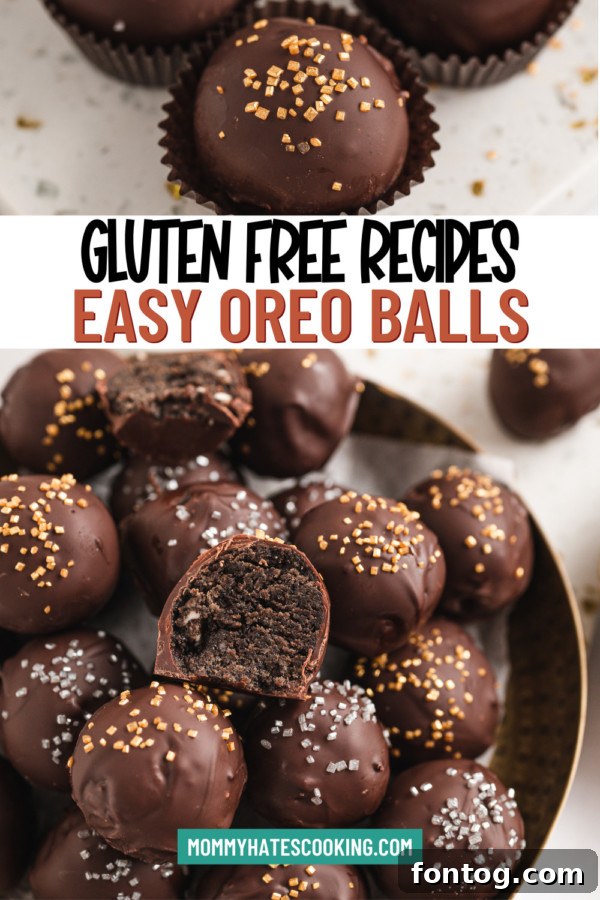 A festive platter of gluten-free no-bake truffles with a variety of colorful sprinkles.