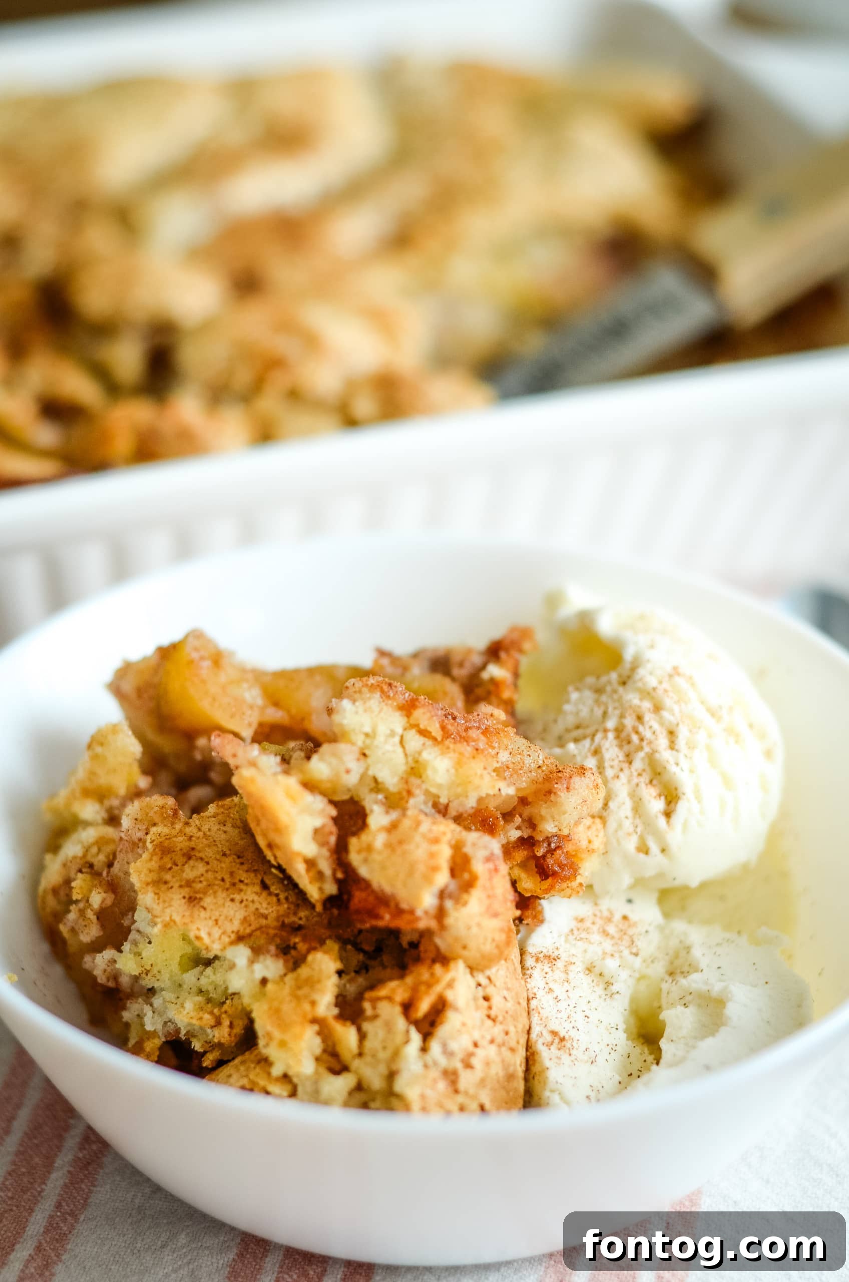 gluten-free apple cobbler