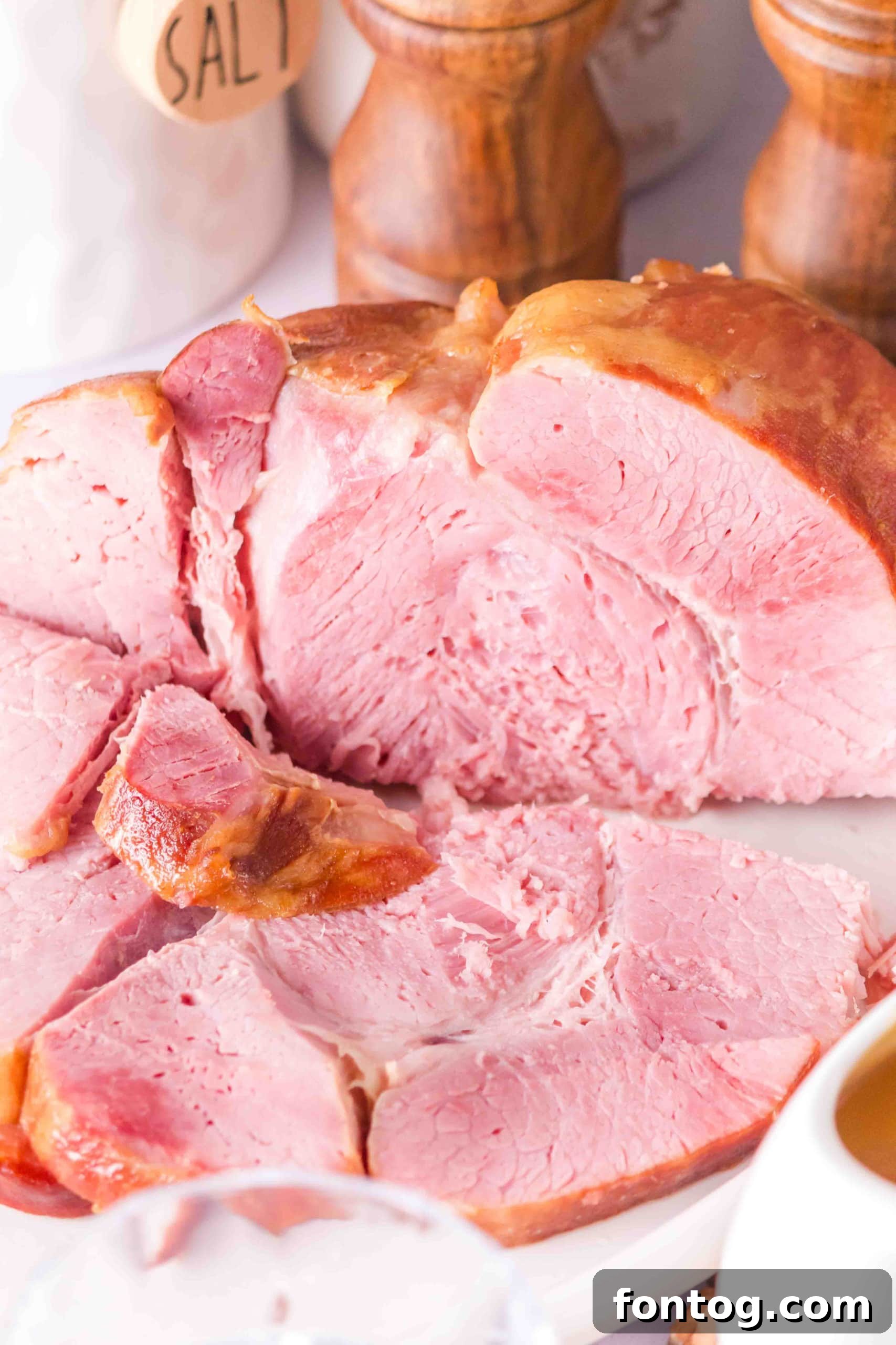 Brown Sugar Slow Cooker Ham