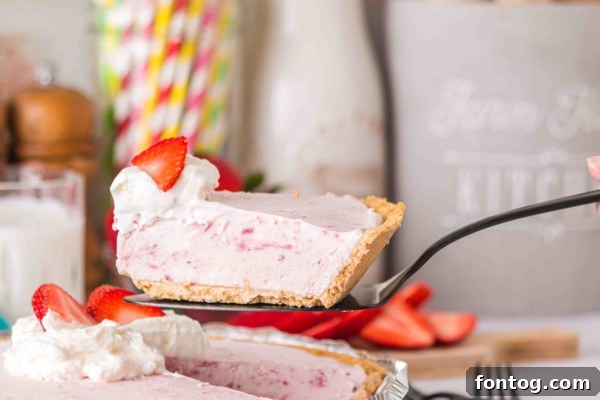 Gluten-Free Strawberry Icebox Pie 7 gluten free frozen strawberry pie slices