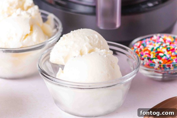 Ninja Creami Vanilla Ice Cream Recipe