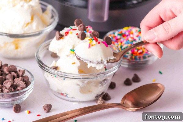 Ninja Creami Vanilla Ice Cream Recipe