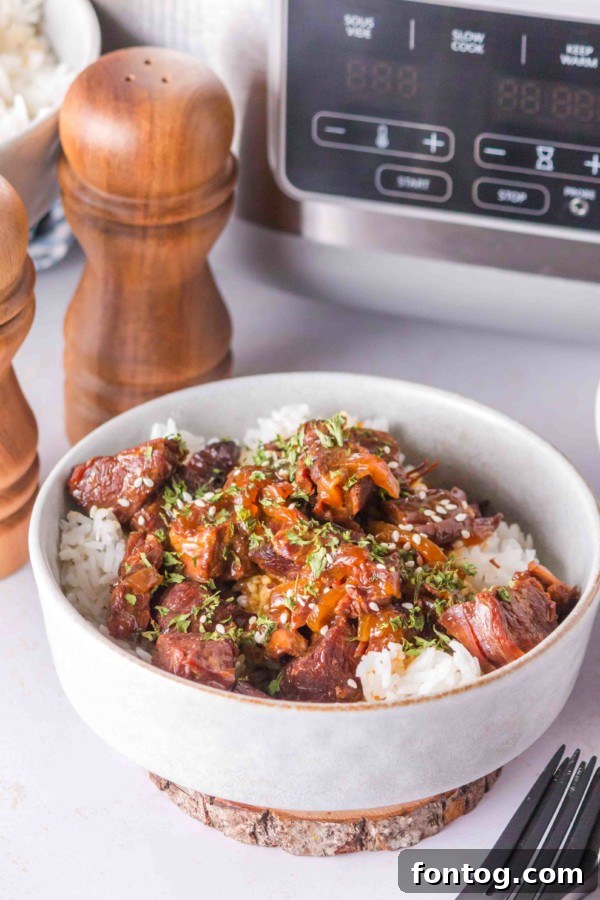 Beef Teriyaki with various cuts