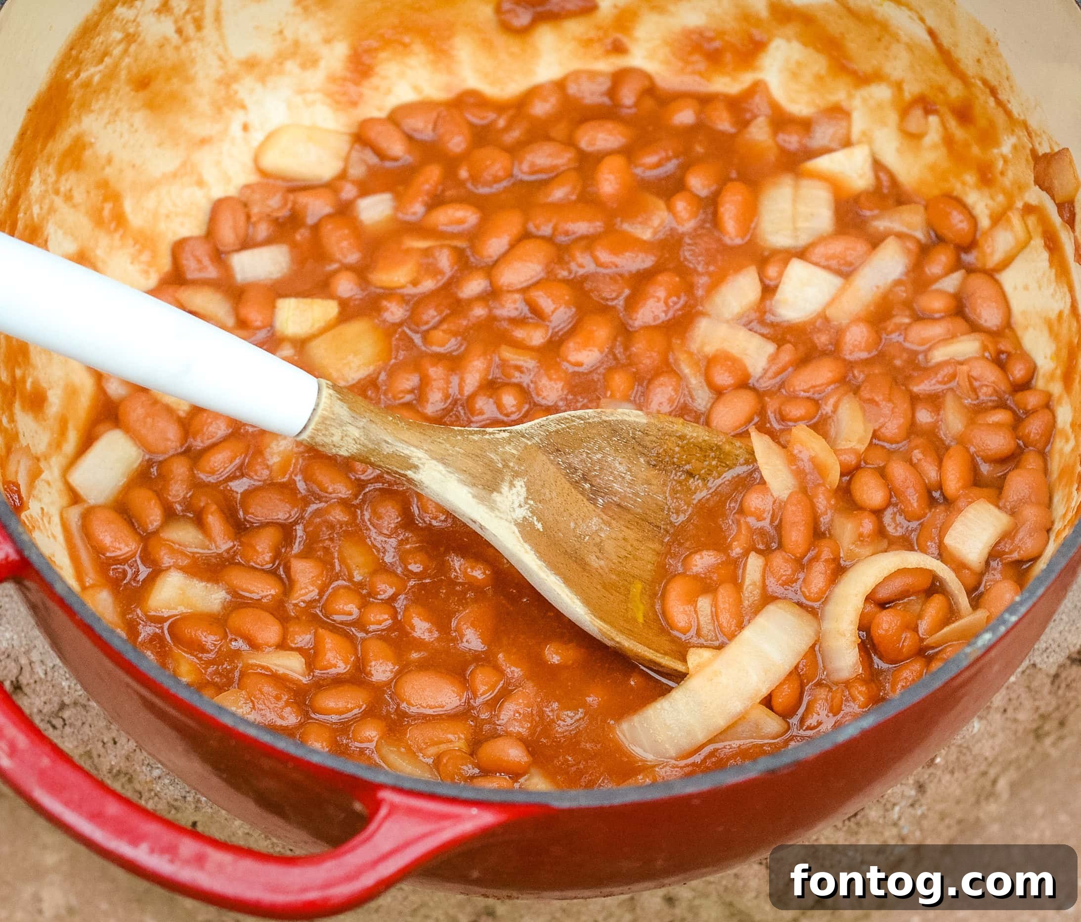 Easy Campfire Beans