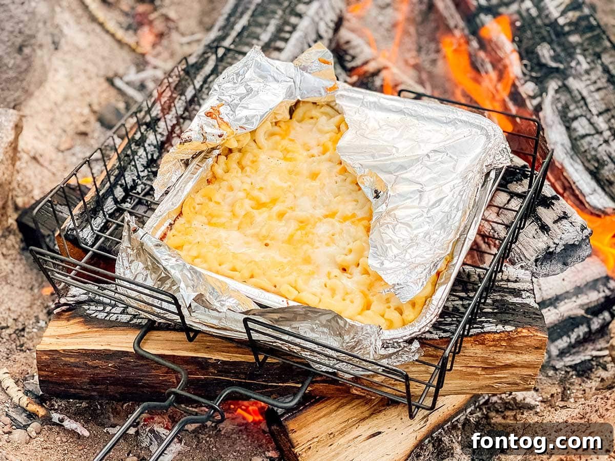 Campfire Mac and Cheese (15 Minutes Prep, 1 Dish)