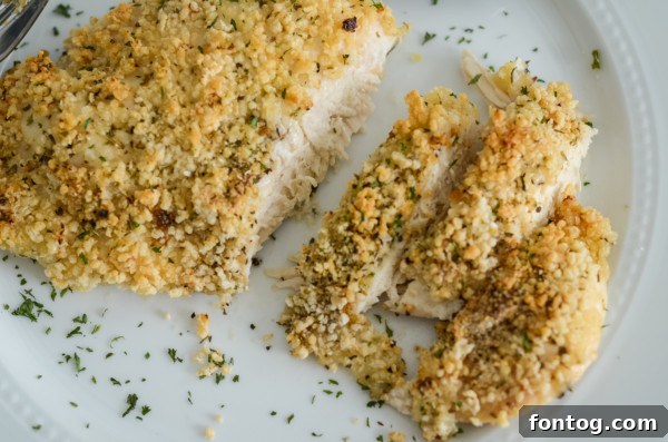 Crispy oven-baked gluten-free shake and bake chicken on a baking sheet
