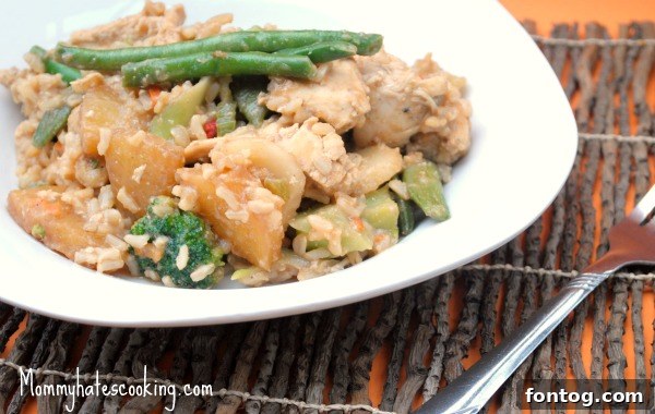 Pineapple Chicken and Rice Stir Fry Thumbnail