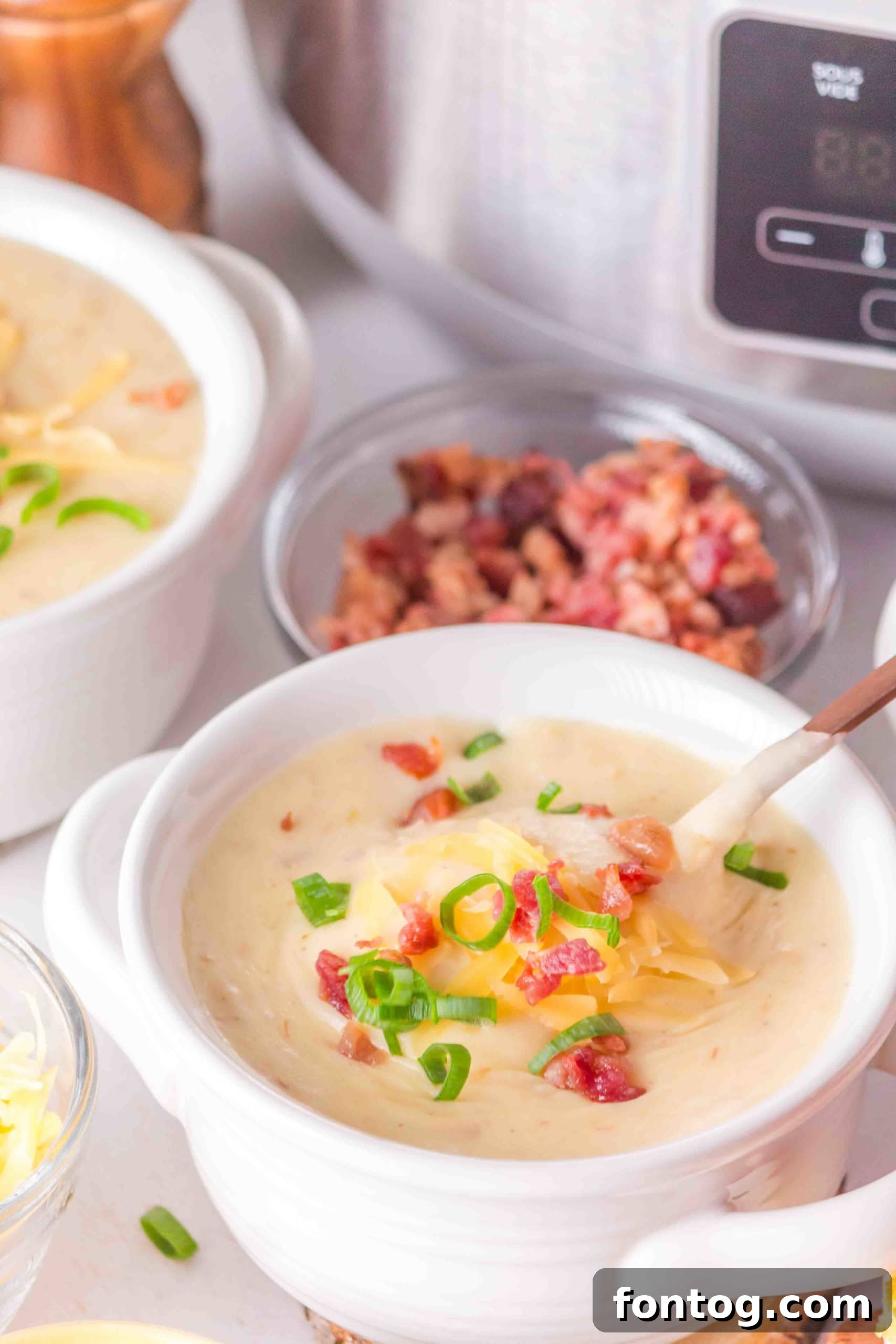 Slow Cooker Potato Soup
