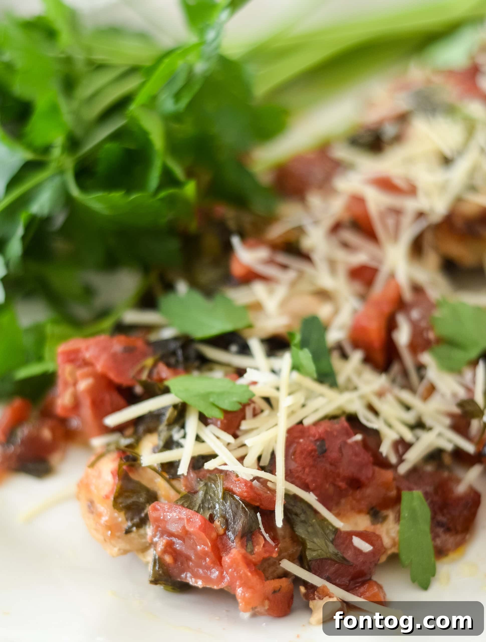 Slow Cooker Chicken Bruschetta