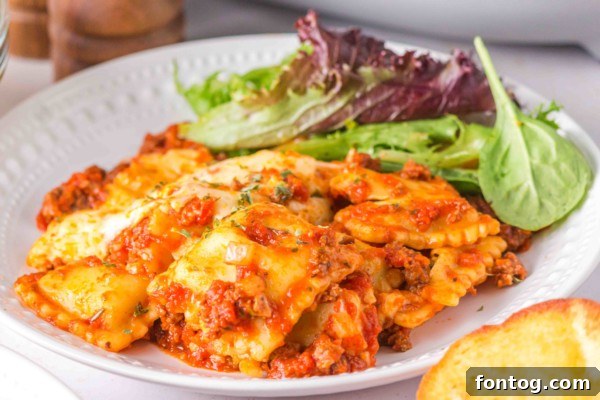 slow cooker ravioli lasagna gluten free