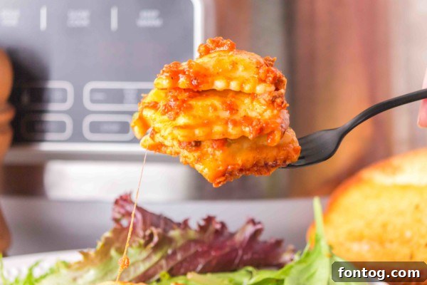 slow cooker ravioli lasagna gluten free