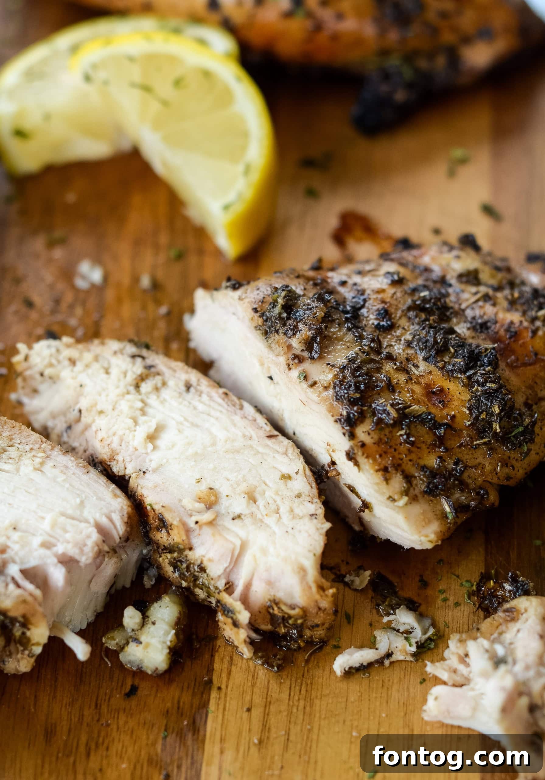Pellet Grill Chicken Breast