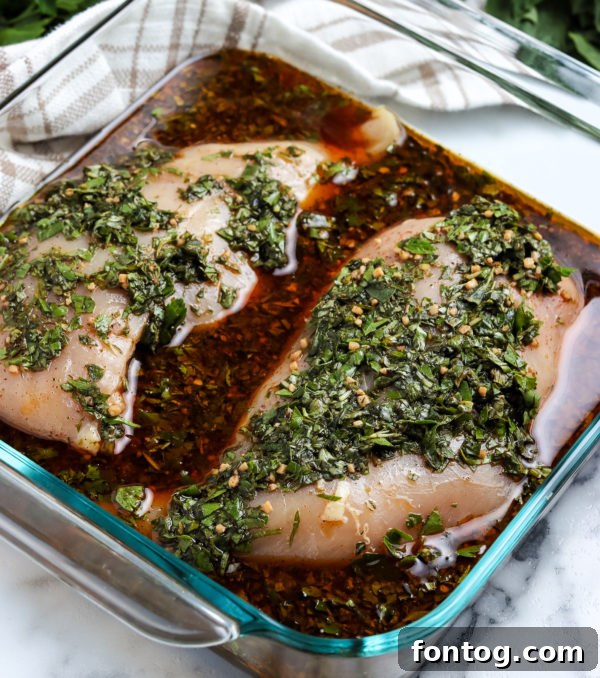 pellet grill chicken breast in marinade