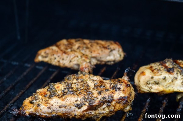 chicken breast on pellet grill