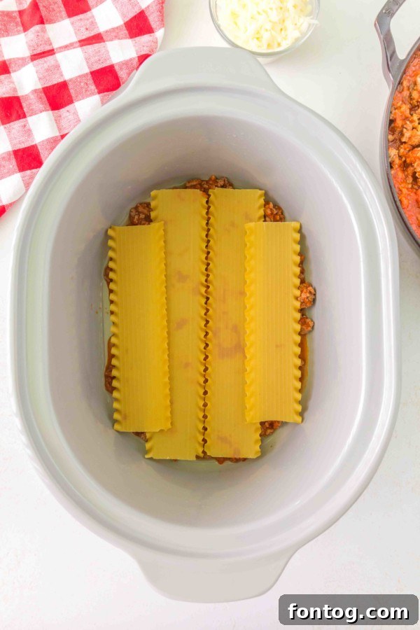 Effortless Slow Cooker Lasagna Gluten Free Friendly 4 easy lasagna in slow cooker gluten free