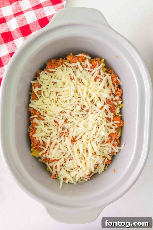 Effortless Slow Cooker Lasagna Gluten Free Friendly 5 easy lasagna in slow cooker gluten free