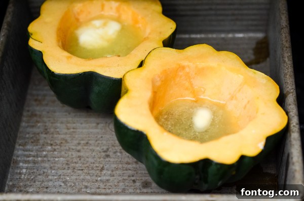 smoked acorn squash pellet grill