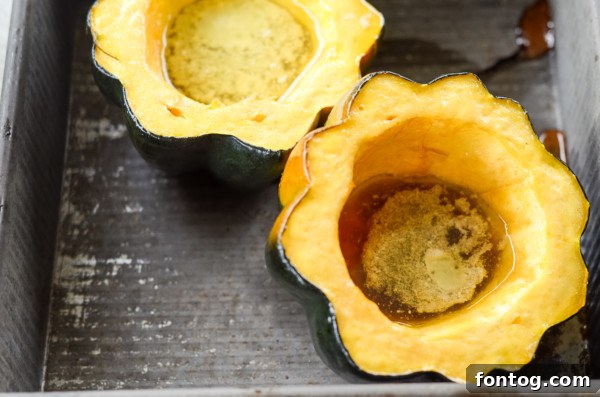 smoked acorn squash pellet grill