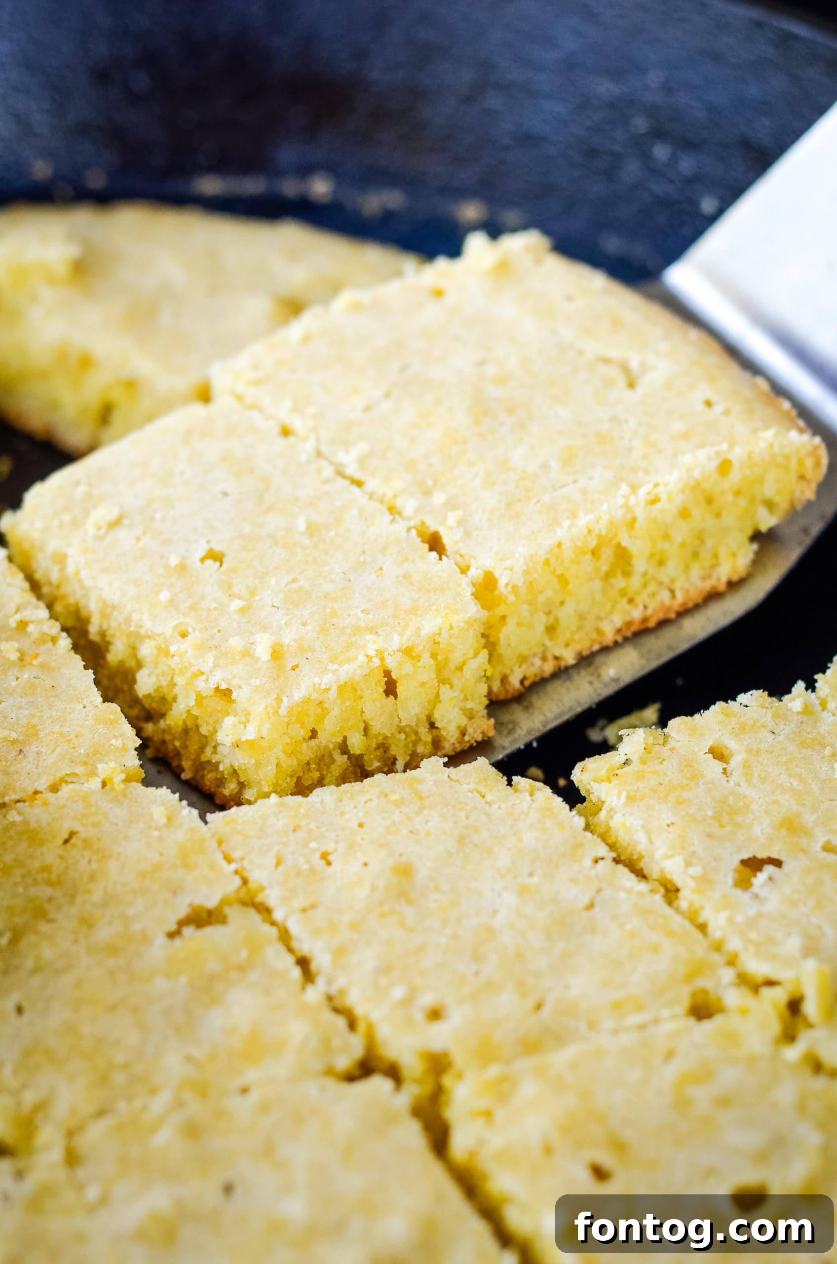 smoked cornbread on pellet grill
