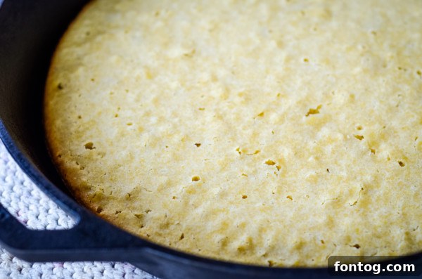 smoked cornbread on pellet grill
