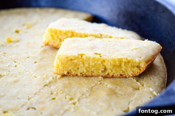 smoked cornbread on pellet grill