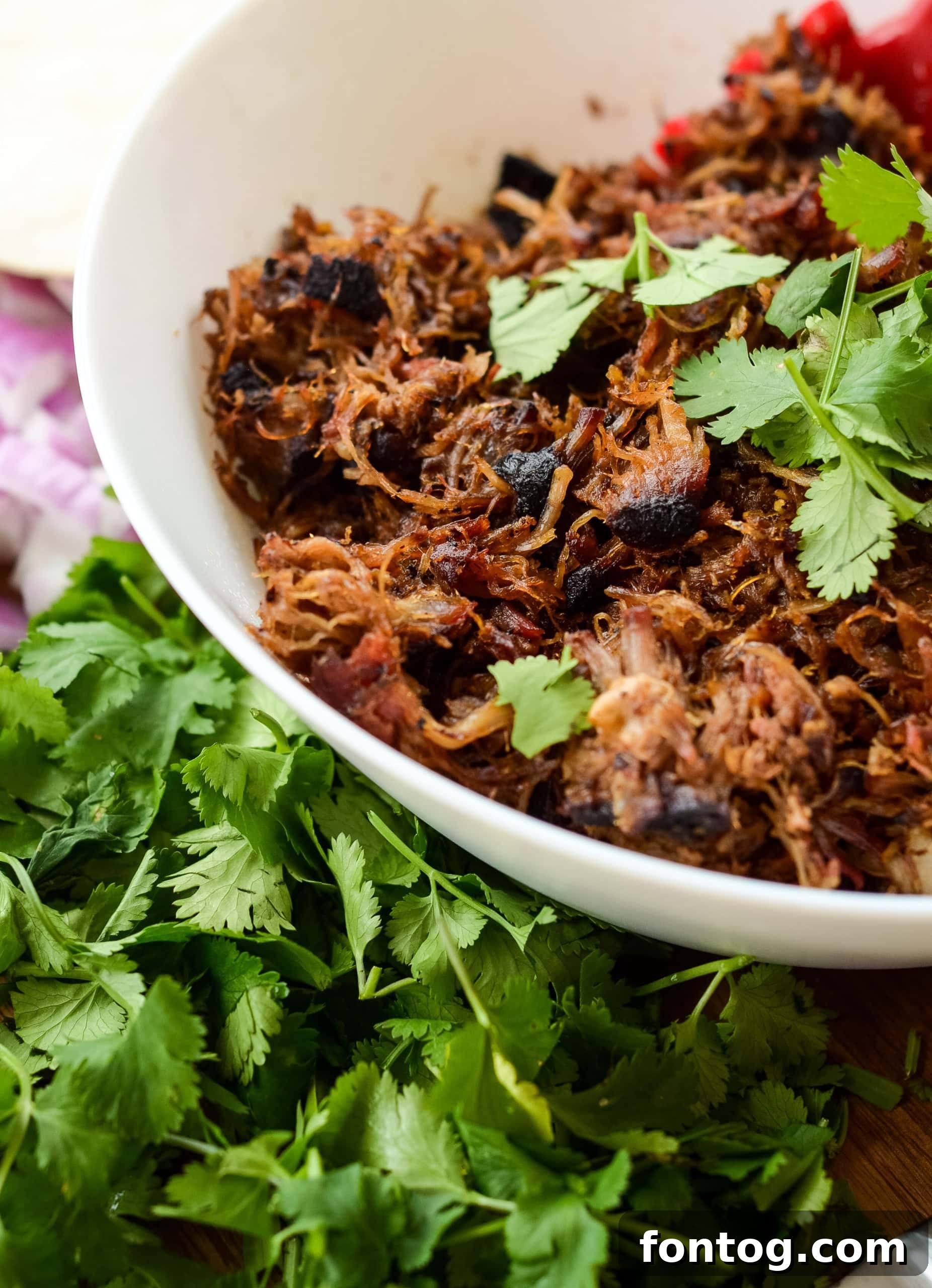 Pellet Grill Smoked Pork Carnitas recipe image