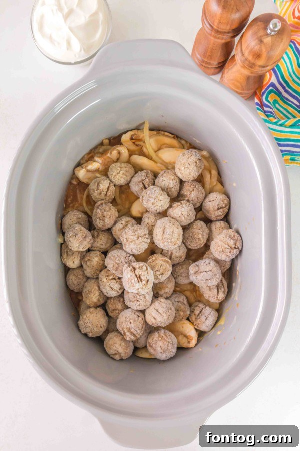 gluten free slow cooker beef stroganoff