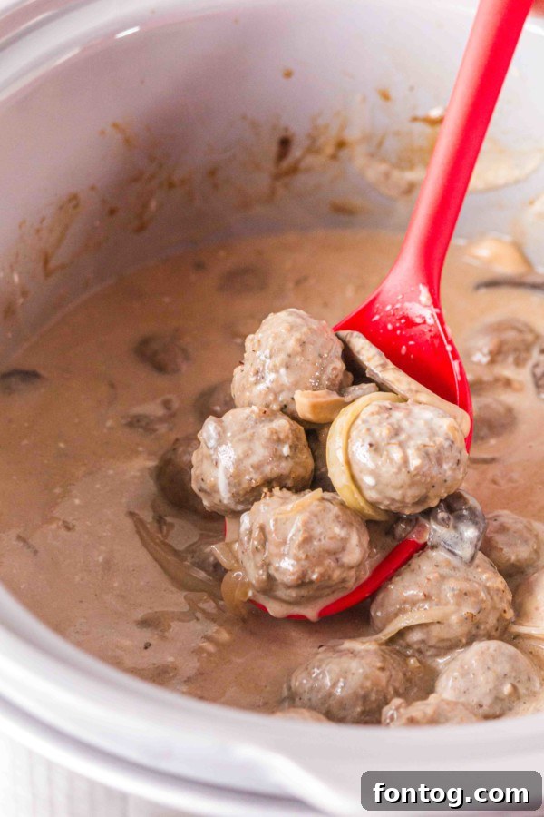 gluten free slow cooker beef stroganoff