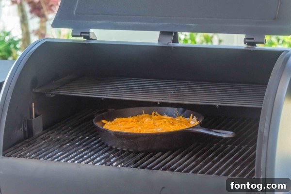 smoked crab dip pellet grill