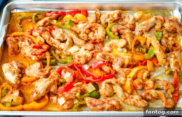 sheet pan fajitas