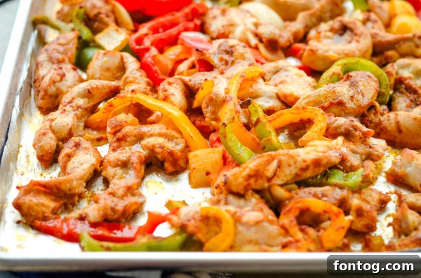 sheet pan fajitas