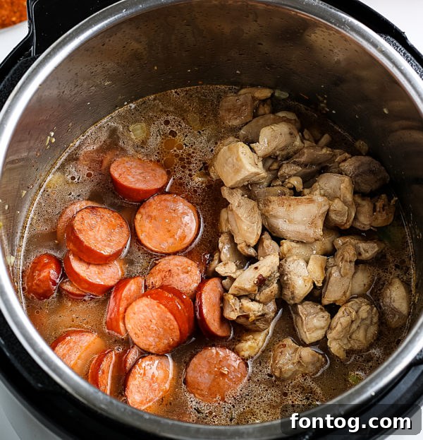 Quick Cajun Comfort Gluten-Free Jambalaya 4 pressure cooker jambalaya