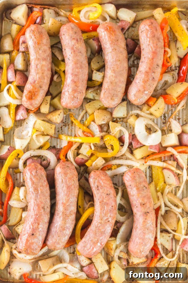 sheet pan baked italian sausage gluten free
