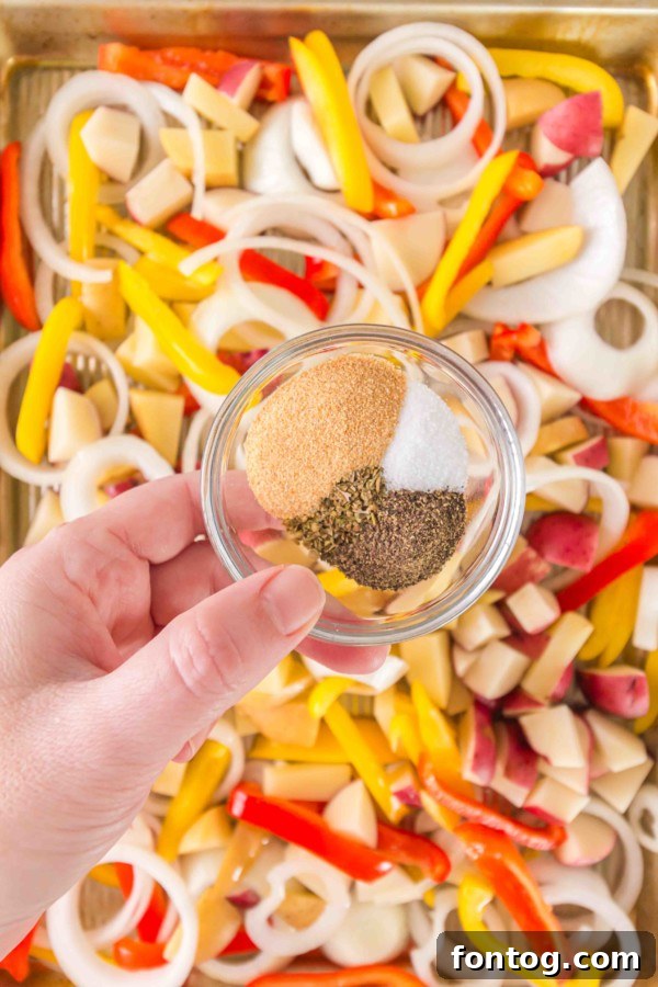 sheet pan baked italian sausage gluten free seasonings