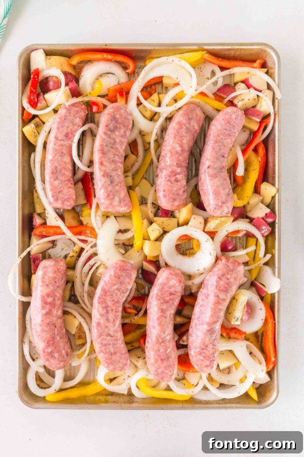 sheet pan baked italian sausage gluten free