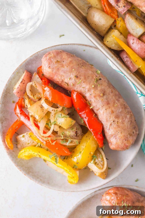 sheet pan baked italian sausage gluten free