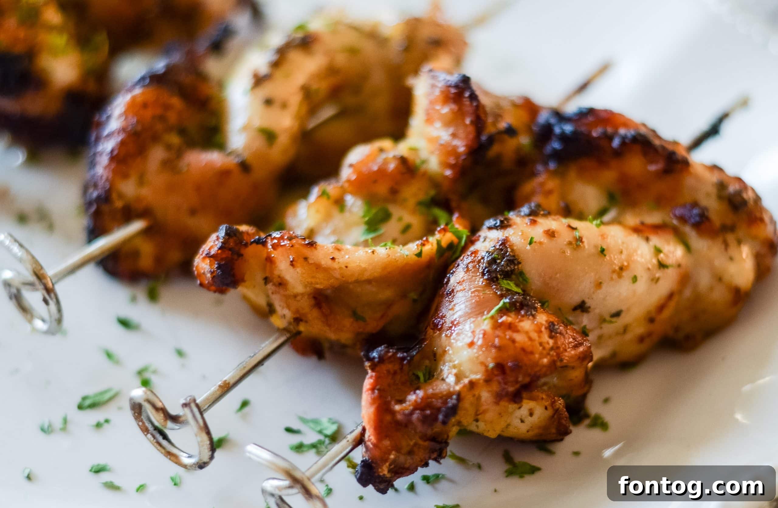 Ninja Foodi Chicken Skewers