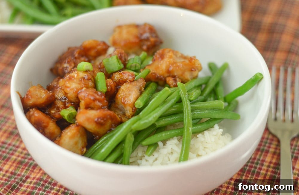 Air Fryer Honey Garlic Chicken