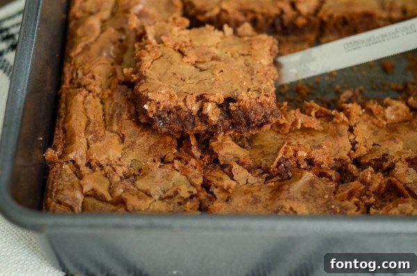 gluten free nutella brownies baked