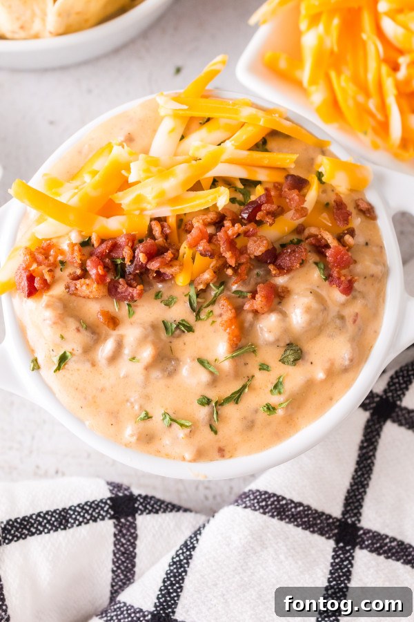 pressure cooker cheese dip