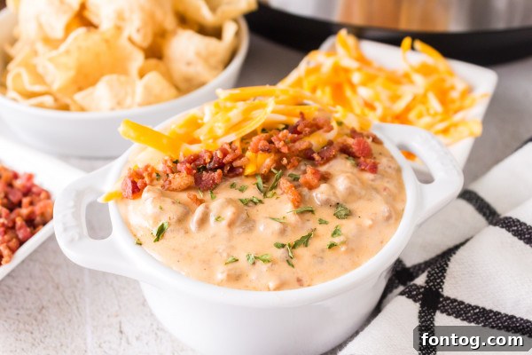 pressure cooker cheese dip