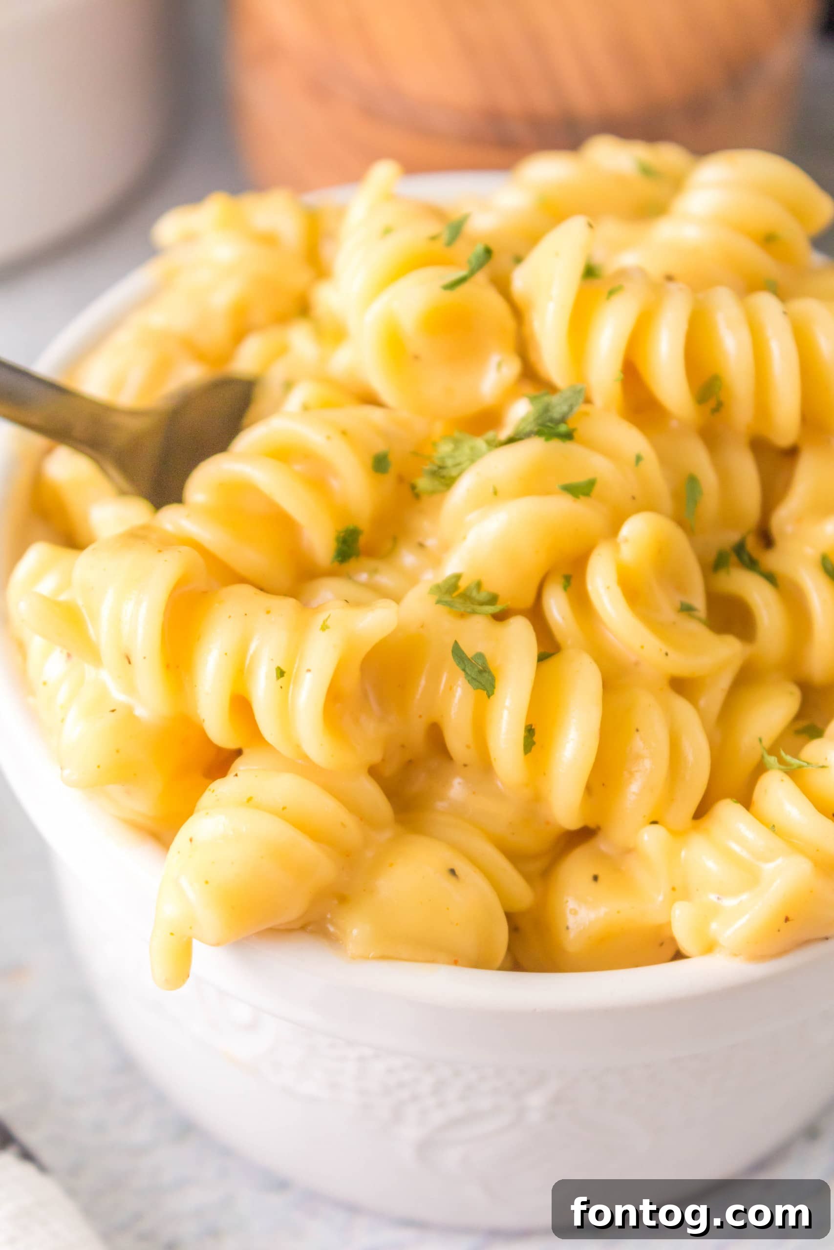 Ninja Foodi Macaroni and Cheese in a pot