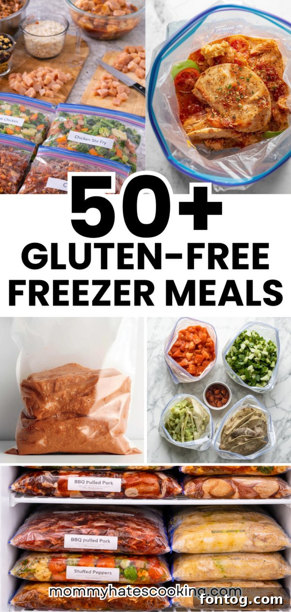 gluten free freezer meals