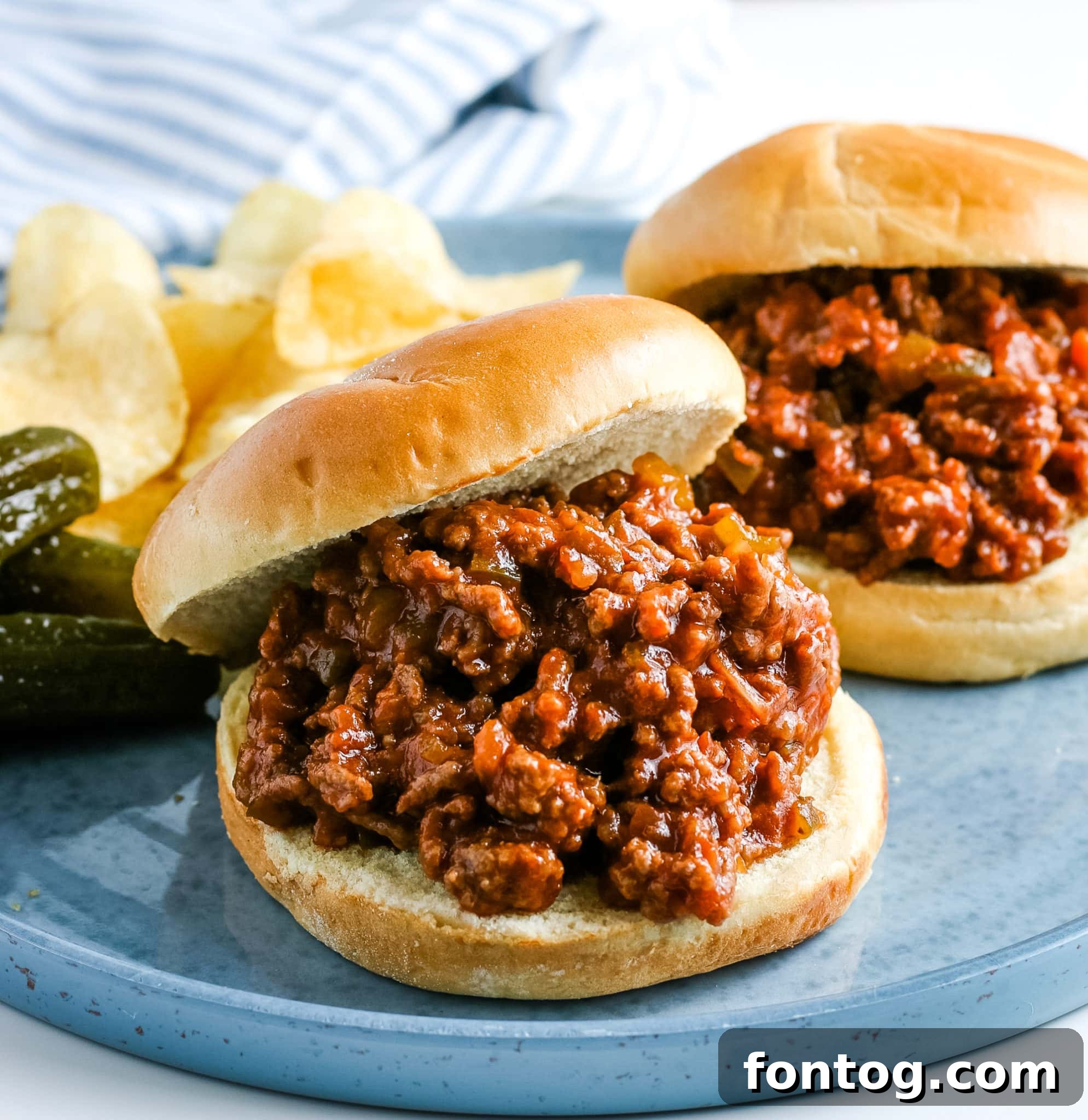 Sloppy Joes in a bowl.