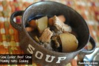 Freezer Meal Slow Cooker Beef Stew